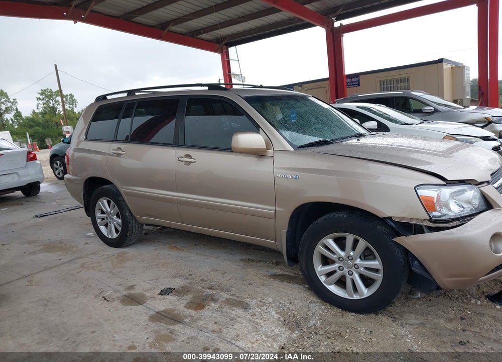 2006 TOYOTA HIGHLANDER HYBRID V6 VIN: JTEDW21A660013777