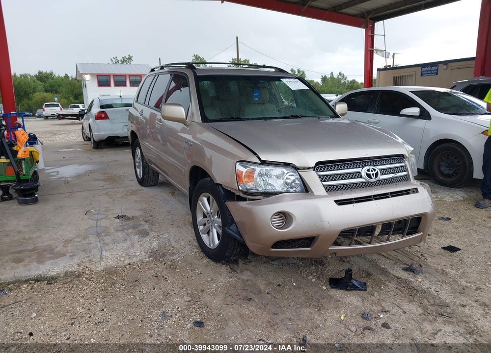 2006 TOYOTA HIGHLANDER HYBRID V6 VIN: JTEDW21A660013777