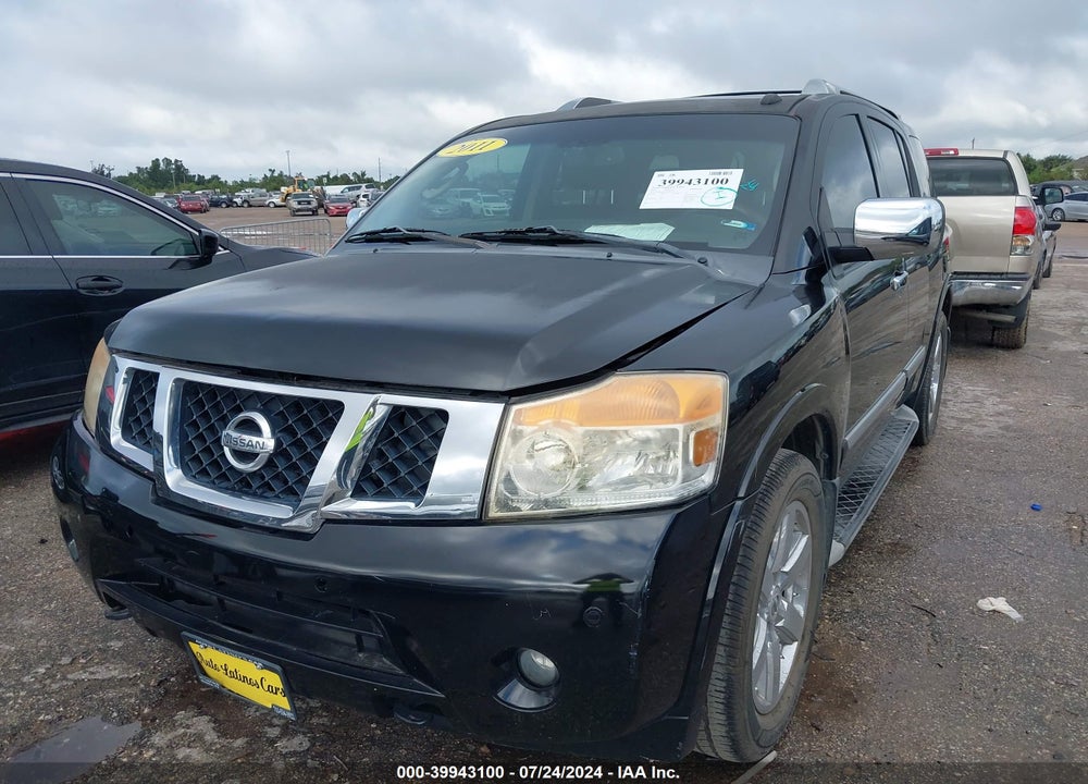 2011 NISSAN ARMADA PLATINUM VIN: 5N1BA0NF7BN601104