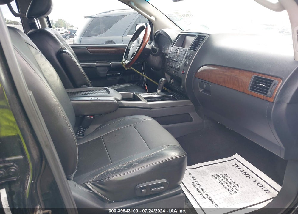 2011 NISSAN ARMADA PLATINUM VIN: 5N1BA0NF7BN601104