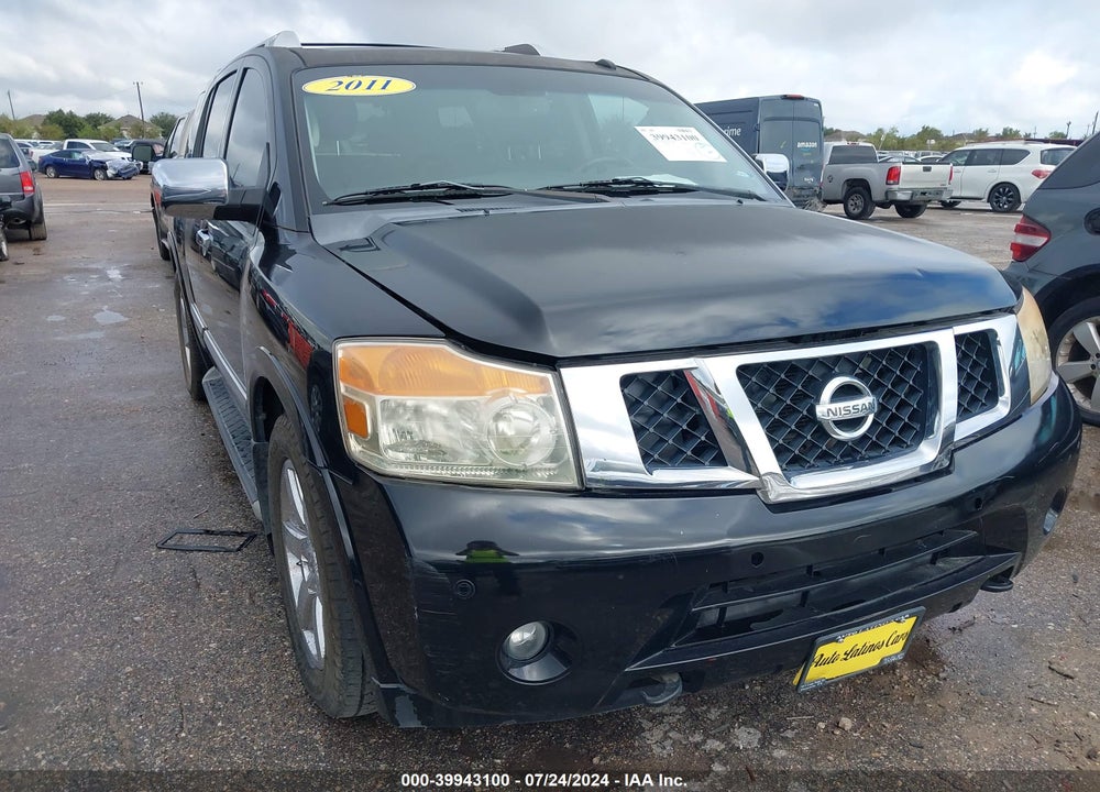 2011 NISSAN ARMADA PLATINUM VIN: 5N1BA0NF7BN601104