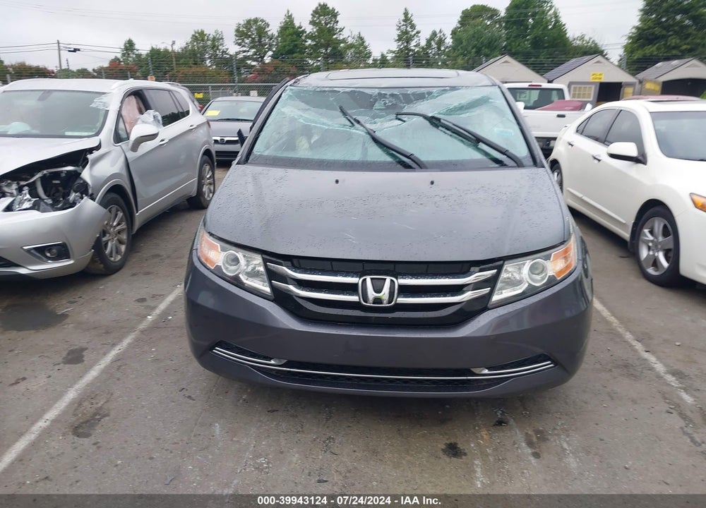 2016 HONDA ODYSSEY EX-L VIN: 5FNRL5H65GB124071