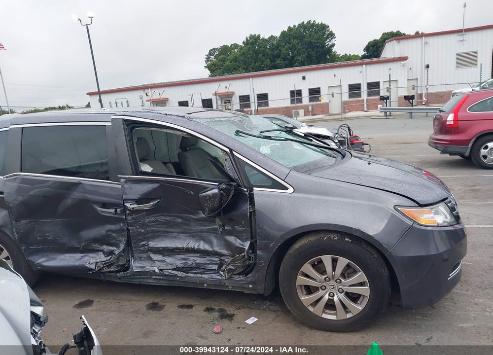 2016 HONDA ODYSSEY EX-L VIN: 5FNRL5H65GB124071