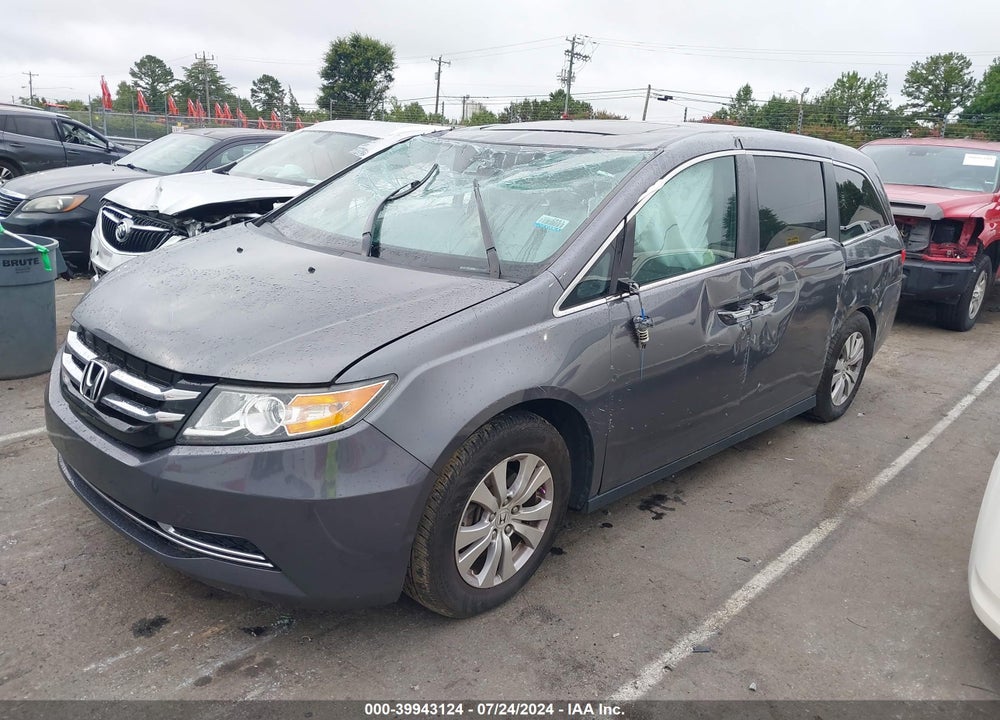 2016 HONDA ODYSSEY EX-L VIN: 5FNRL5H65GB124071