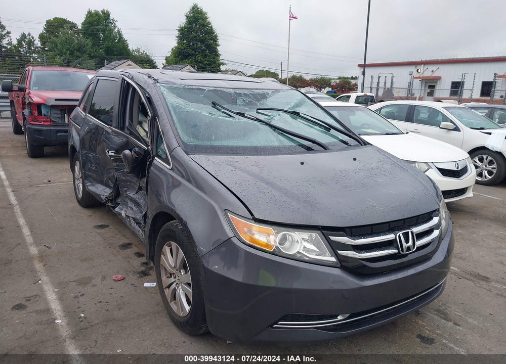 2016 HONDA ODYSSEY EX-L VIN: 5FNRL5H65GB124071