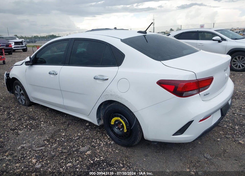 2023 KIA RIO VIN: 3KPA24AD6PE549856