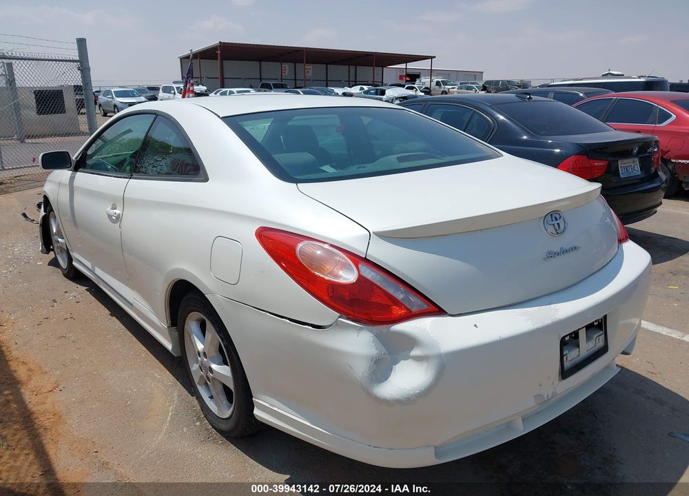 2004 TOYOTA CAMRY SOLARA SE SPORT VIN: 4T1CE38P94U823389