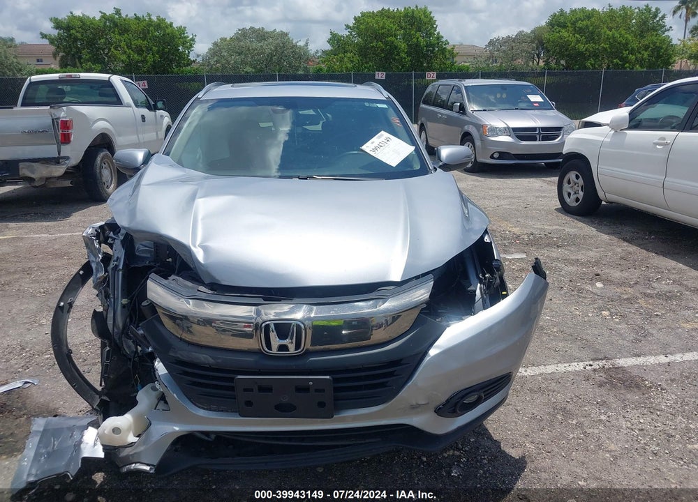 2019 HONDA HR-V EX-L VIN: 3CZRU6H71KM706291