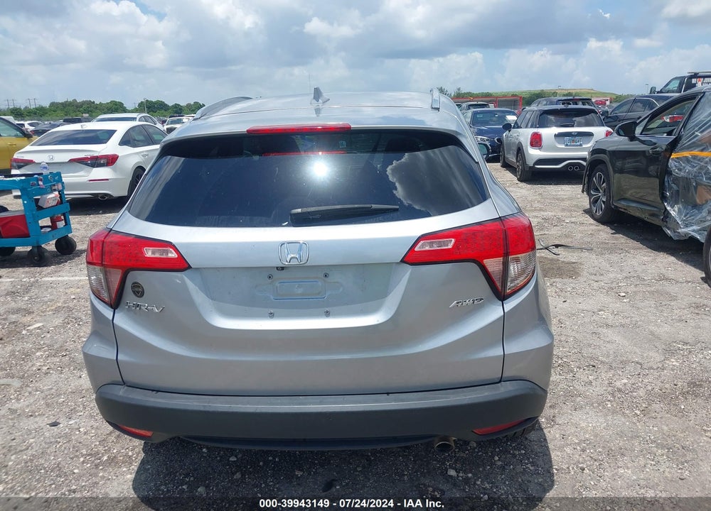 2019 HONDA HR-V EX-L VIN: 3CZRU6H71KM706291