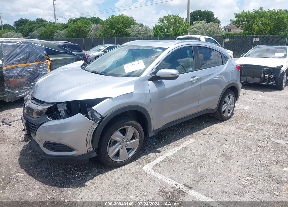 2019 HONDA HR-V EX-L VIN: 3CZRU6H71KM706291