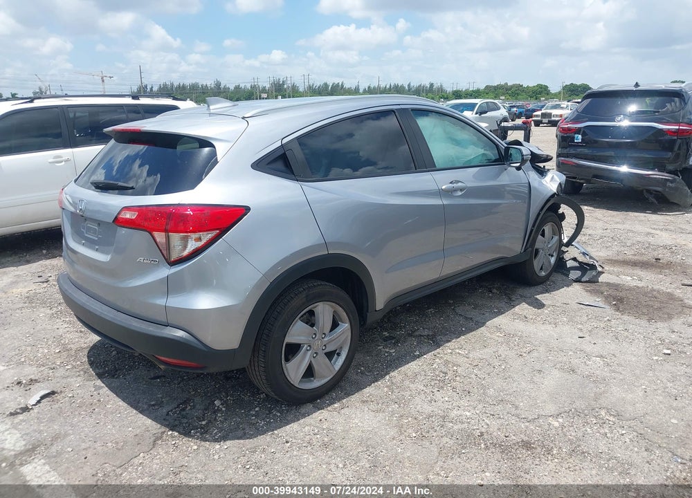 2019 HONDA HR-V EX-L VIN: 3CZRU6H71KM706291