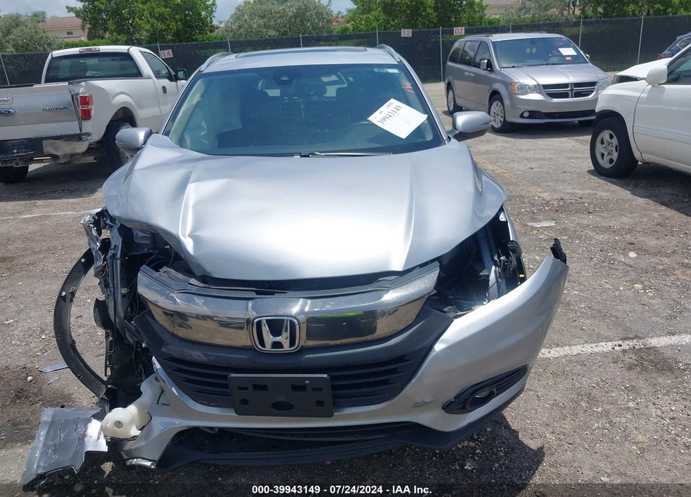 2019 HONDA HR-V EX-L VIN: 3CZRU6H71KM706291