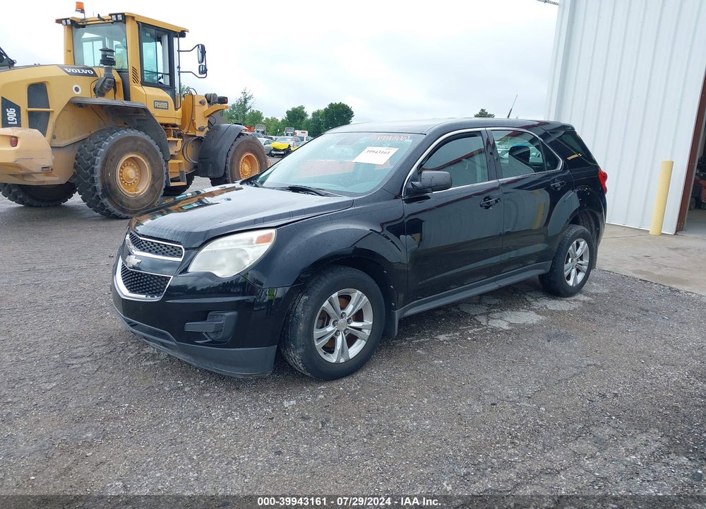 2012 CHEVROLET EQUINOX LS VIN: 2GNFLCEK0C6235529