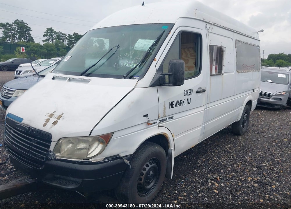 2003 DODGE SPRINTER VAN 2500 HIGH CEILING/SUPER HIGH CEILING VIN: WD2YD641035422269