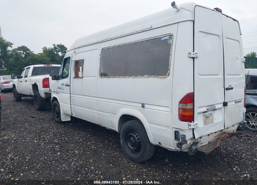 2003 DODGE SPRINTER VAN 2500 HIGH CEILING/SUPER HIGH CEILING VIN: WD2YD641035422269