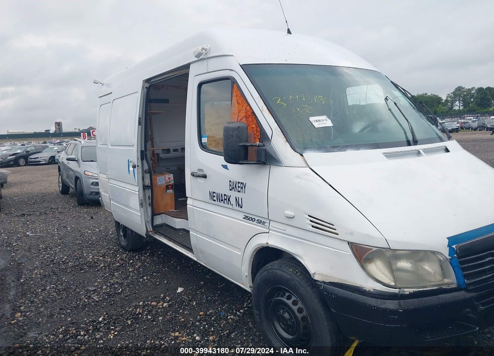 2003 DODGE SPRINTER VAN 2500 HIGH CEILING/SUPER HIGH CEILING VIN: WD2YD641035422269