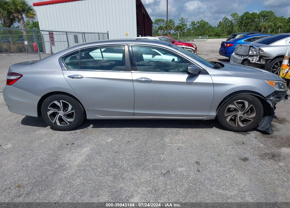 2017 HONDA ACCORD LX VIN: 1HGCR2F38HA246267