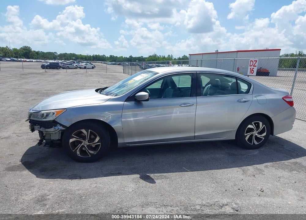 2017 HONDA ACCORD LX VIN: 1HGCR2F38HA246267