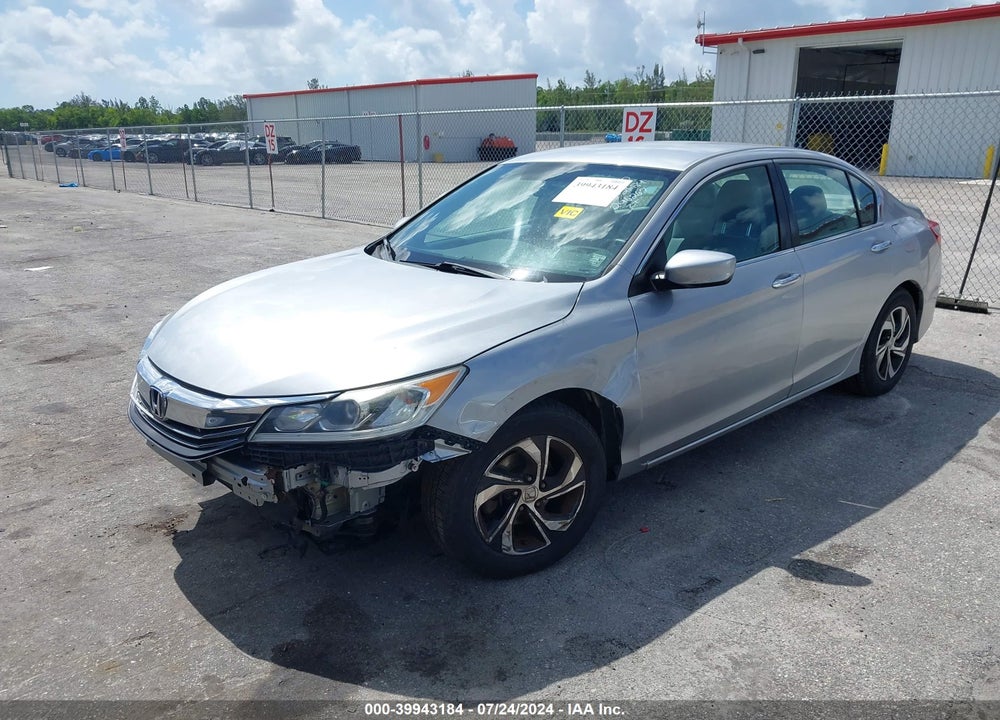 2017 HONDA ACCORD LX VIN: 1HGCR2F38HA246267