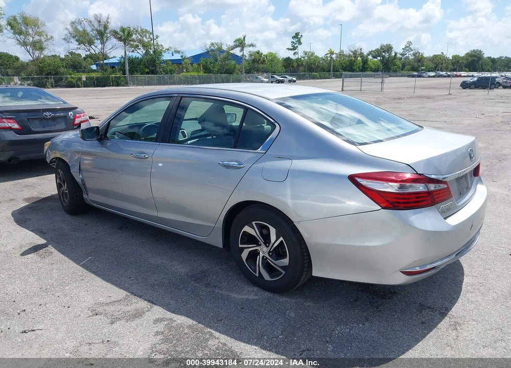2017 HONDA ACCORD LX VIN: 1HGCR2F38HA246267