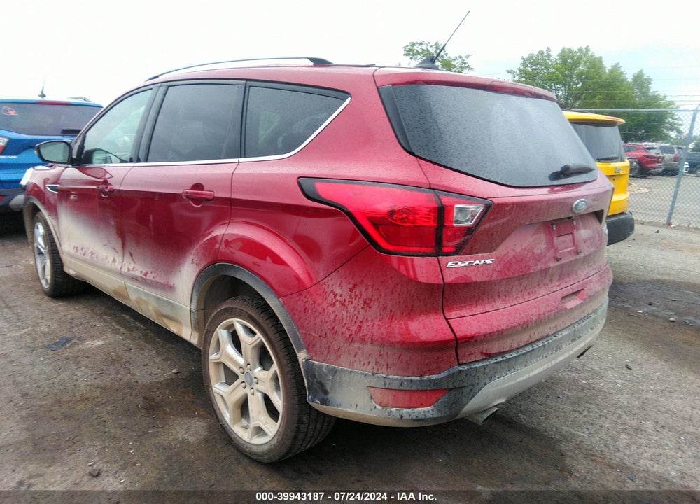 2019 FORD ESCAPE TITANIUM VIN: 1FMCU9J9XKUB52796