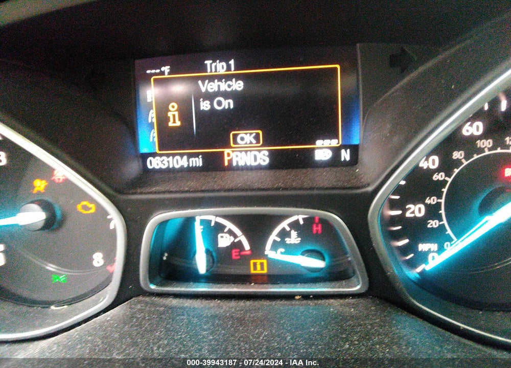 2019 FORD ESCAPE TITANIUM VIN: 1FMCU9J9XKUB52796
