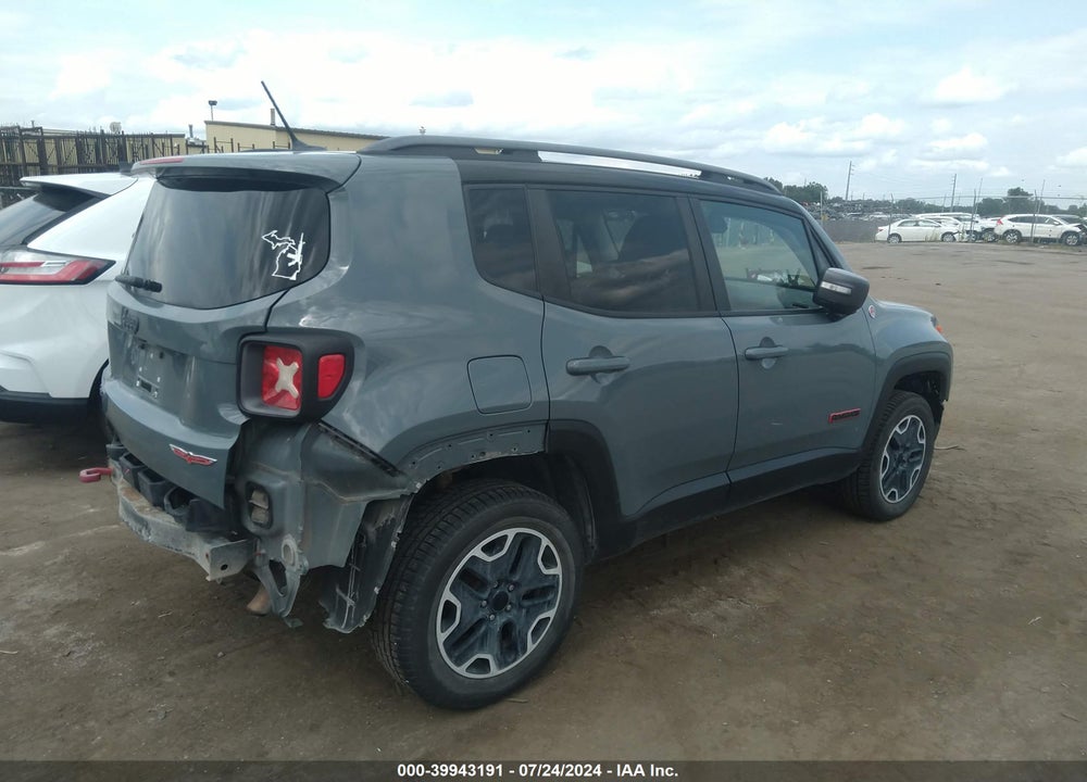 2015 JEEP RENEGADE TRAILHAWK VIN: ZACCJBCT0FPB37650