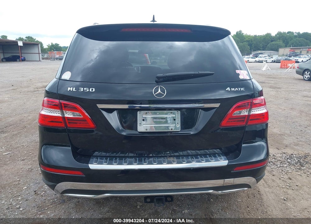 2014 MERCEDES-BENZ ML 350 4MATIC VIN: 4JGDA5HB8EA374001