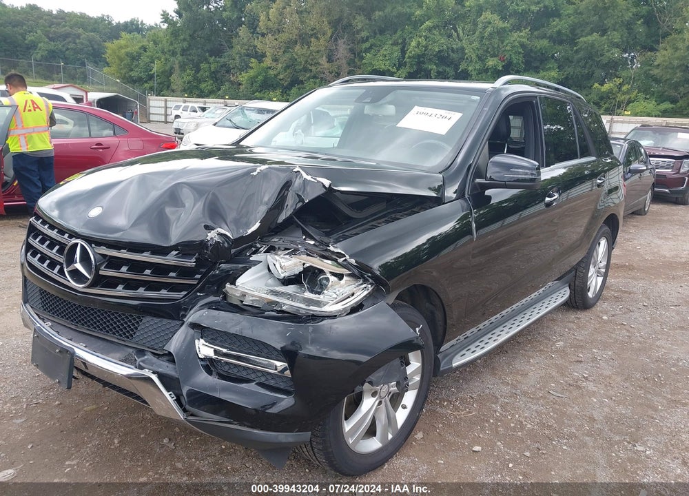 2014 MERCEDES-BENZ ML 350 4MATIC VIN: 4JGDA5HB8EA374001