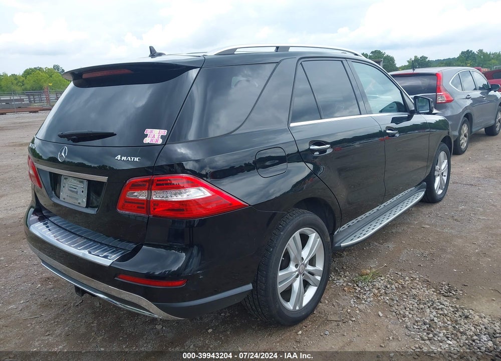 2014 MERCEDES-BENZ ML 350 4MATIC VIN: 4JGDA5HB8EA374001