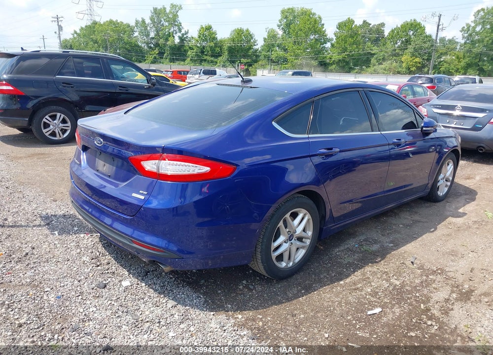 2015 FORD FUSION SE VIN: 3FA6P0HD6FR251861