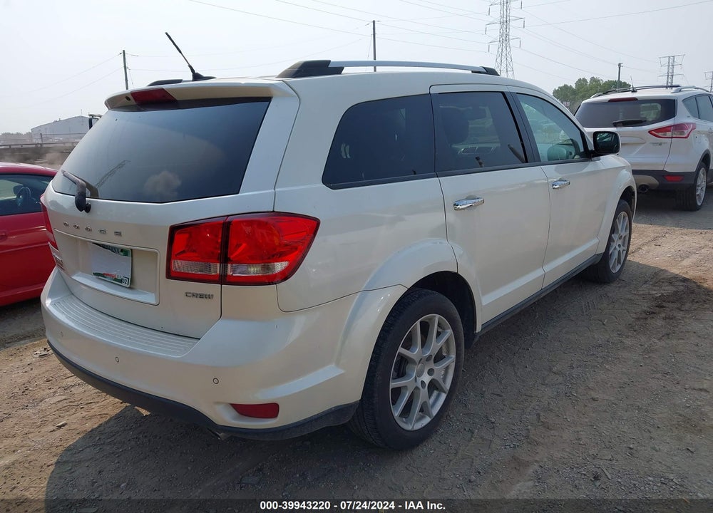 2013 DODGE JOURNEY CREW VIN: 3C4PDCDG5DT589096