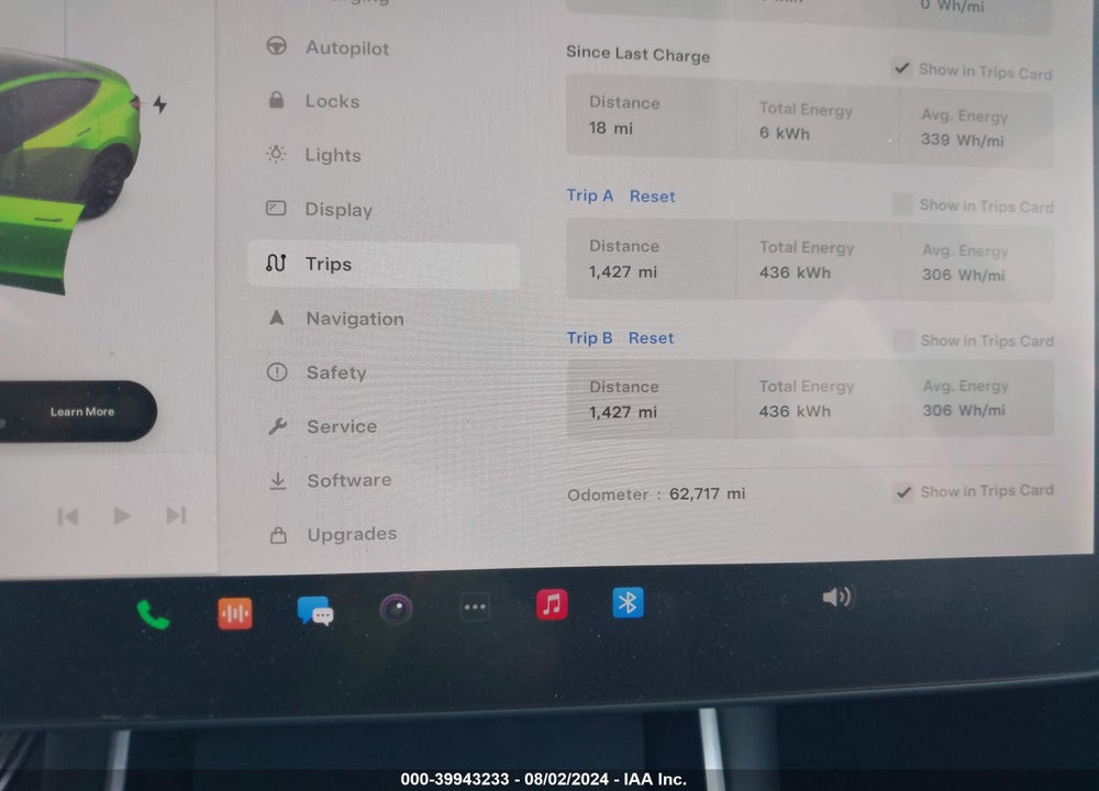 2020 TESLA MODEL Y LONG RANGE DUAL MOTOR ALL-WHEEL DRIVE VIN: 5YJYGDEE4LF029811