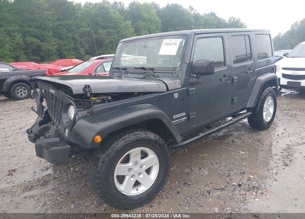 2018 JEEP WRANGLER JK UNLIMITED SPORT S 4X4 VIN: 1C4BJWDG6JL860680