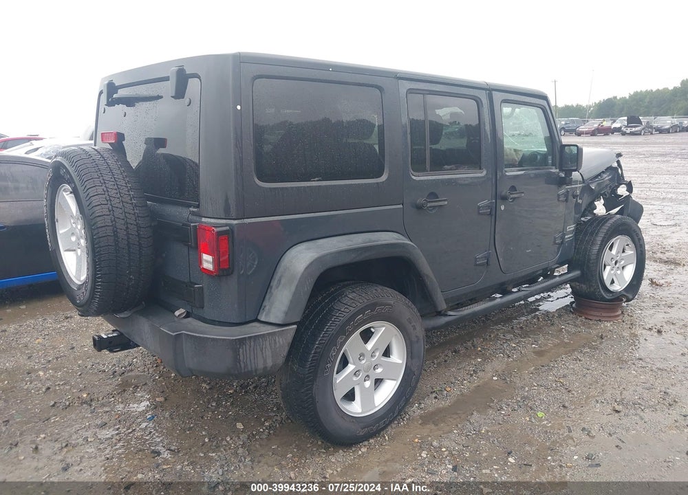 2018 JEEP WRANGLER JK UNLIMITED SPORT S 4X4 VIN: 1C4BJWDG6JL860680