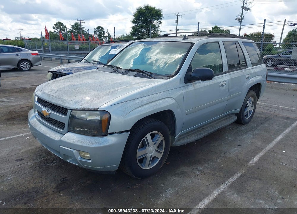 2008 CHEVROLET TRAILBLAZER LT VIN: 1GNDS13S082226593