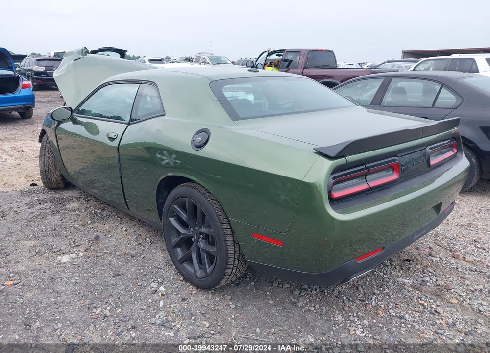 2022 DODGE CHALLENGER SXT VIN: 2C3CDZAG1NH151437