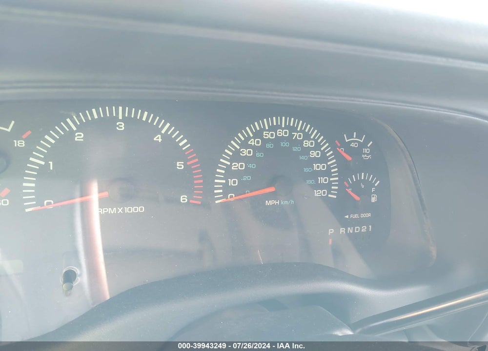 1998 DODGE DURANGO SLT VIN: 1B4HS28Z7WF167437