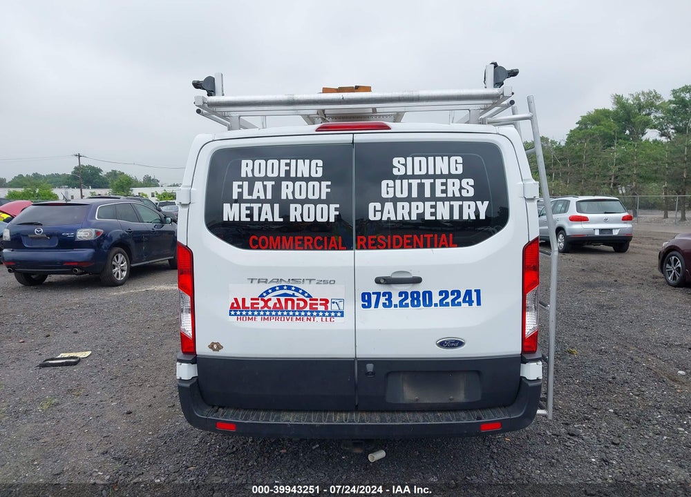 2019 FORD TRANSIT-250 VIN: 1FTYR1ZM2KKA71048
