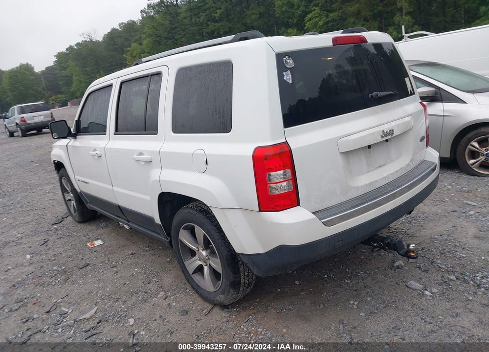 2016 JEEP PATRIOT HIGH ALTITUDE EDITION VIN: 1C4NJPFA4GD621241