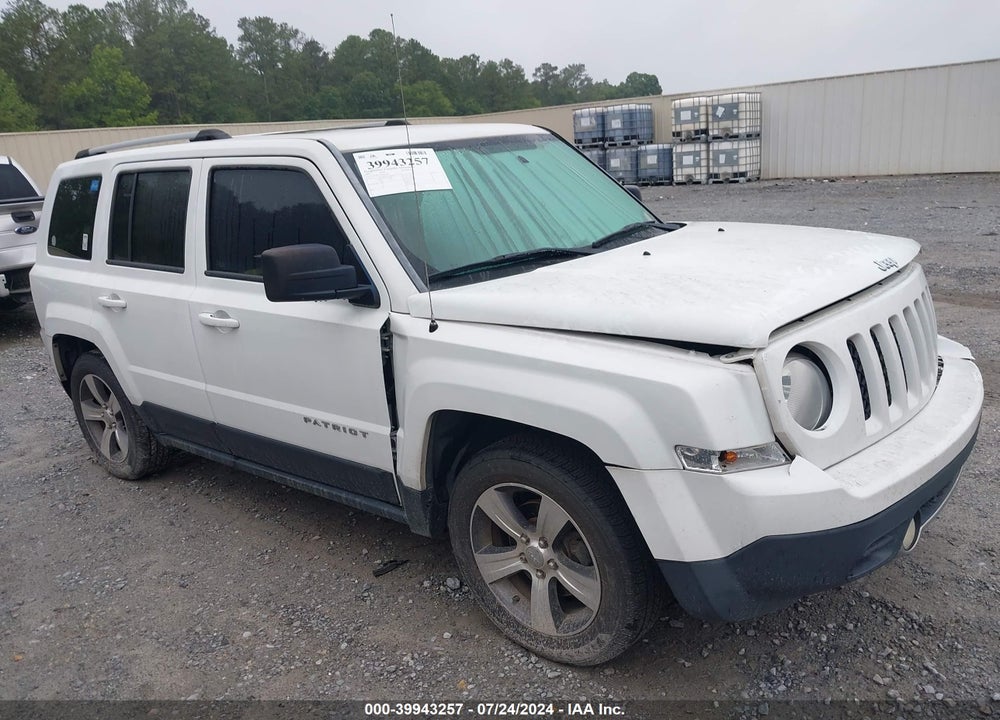 2016 JEEP PATRIOT HIGH ALTITUDE EDITION VIN: 1C4NJPFA4GD621241