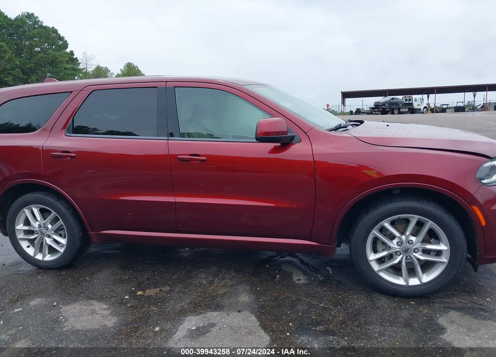 2021 DODGE DURANGO GT VIN: 1C4RDHDG6MC740447