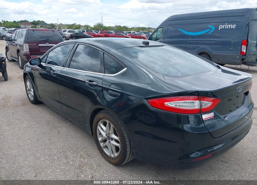 2014 FORD FUSION SE VIN: 3FA6P0H78ER193034