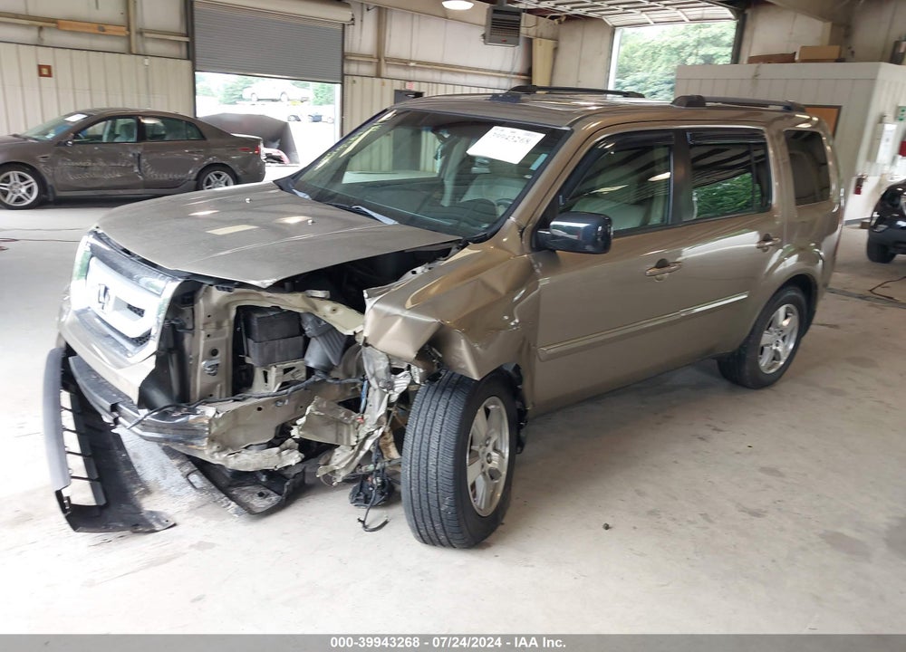 2009 HONDA PILOT EX-L VIN: 5FNYF38609B013650