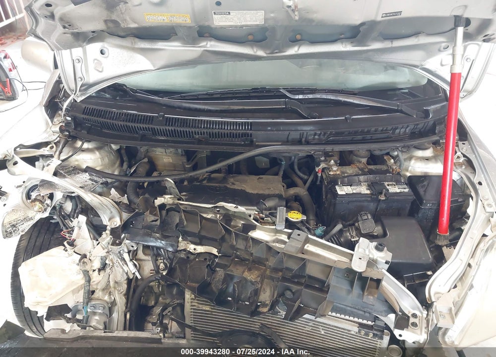 2012 TOYOTA YARIS VIN: JTDBT4K31CL012417
