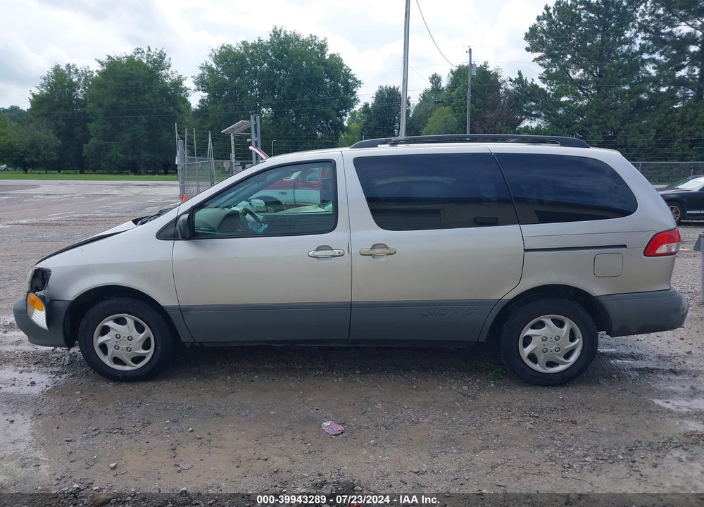2002 TOYOTA SIENNA VIN: 4T3ZF13C82U438667