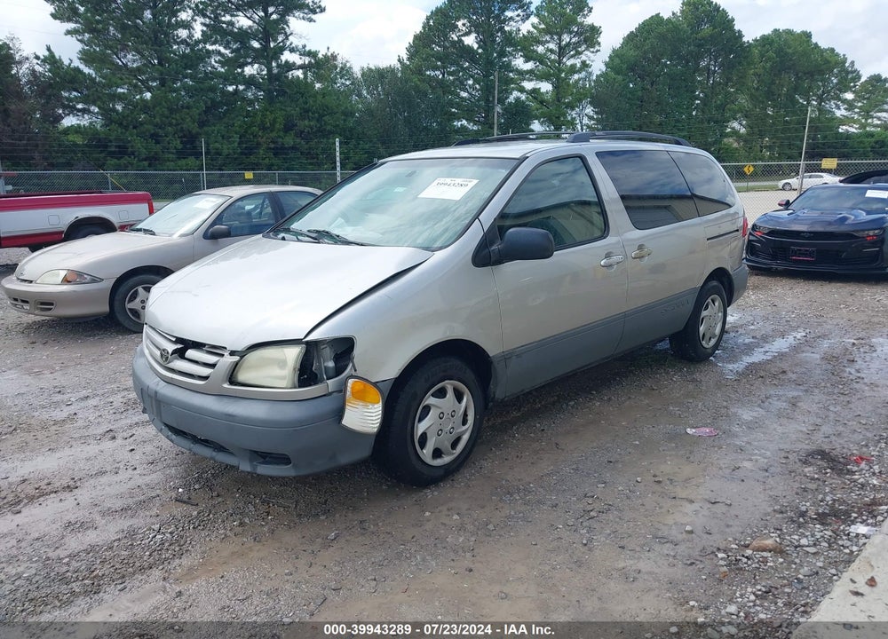2002 TOYOTA SIENNA VIN: 4T3ZF13C82U438667