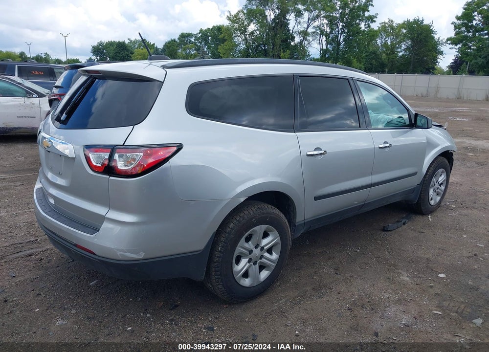 2017 CHEVROLET TRAVERSE LS VIN: 1GNKRFED2HJ341104