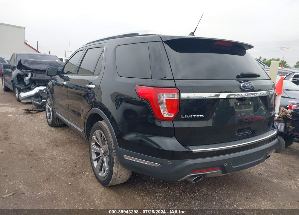 2018 FORD EXPLORER LIMITED VIN: 1FM5K7F82JGB57670