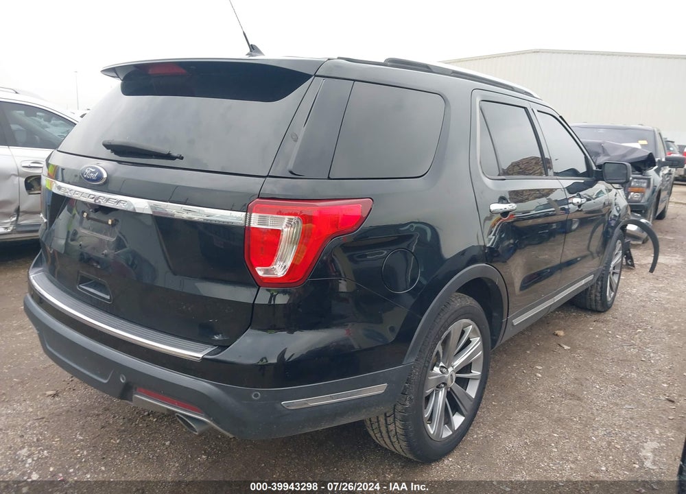 2018 FORD EXPLORER LIMITED VIN: 1FM5K7F82JGB57670